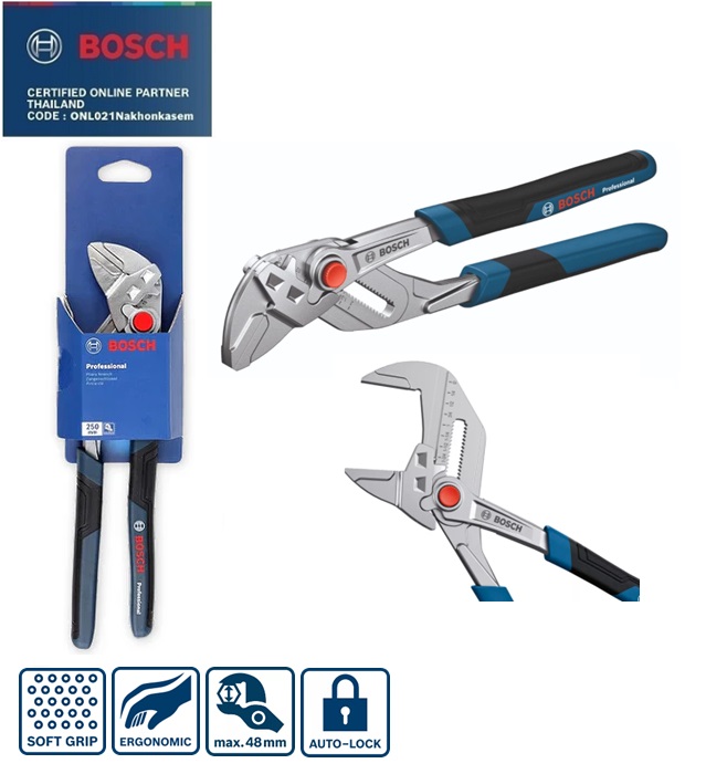 คีมคอม้า 10" BOSCH 1600A02W3R