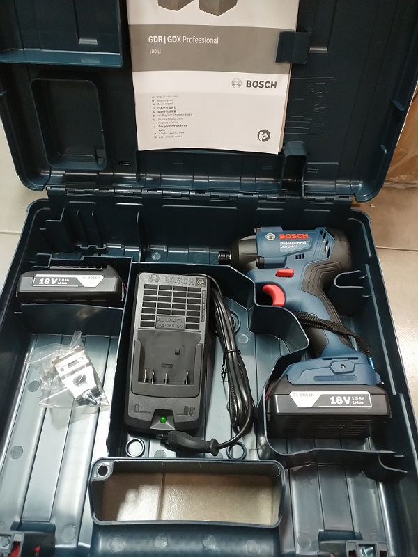 ไขควงกระแทกไร้สาย GDR180-LI BOSCH