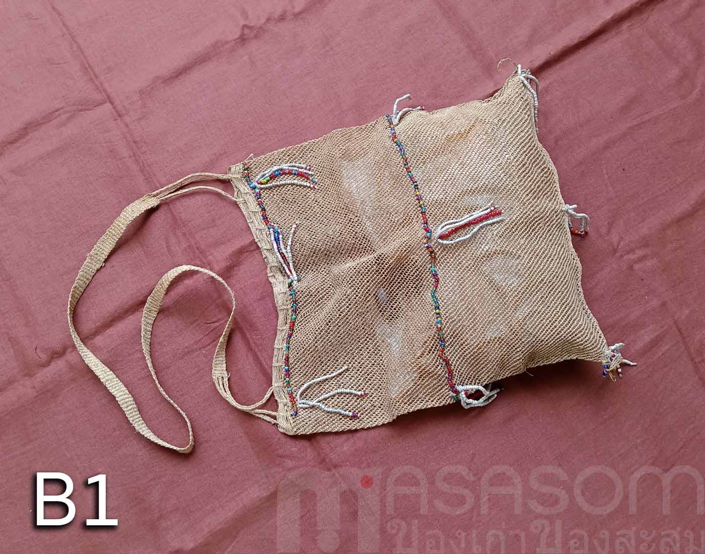 กระเป๋าถักเชือกใยกัญชง