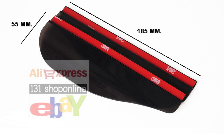 กันสาดกระจกมองข้าง ใหม่ ใช้ได้กับรถยนต์ทุกรุ่น Type R