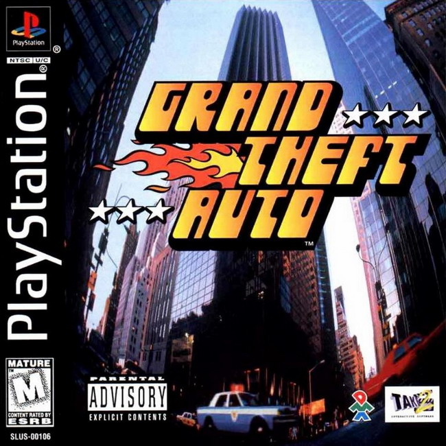 GRAND THEFT AUTO 1 [US : 1 Disc]