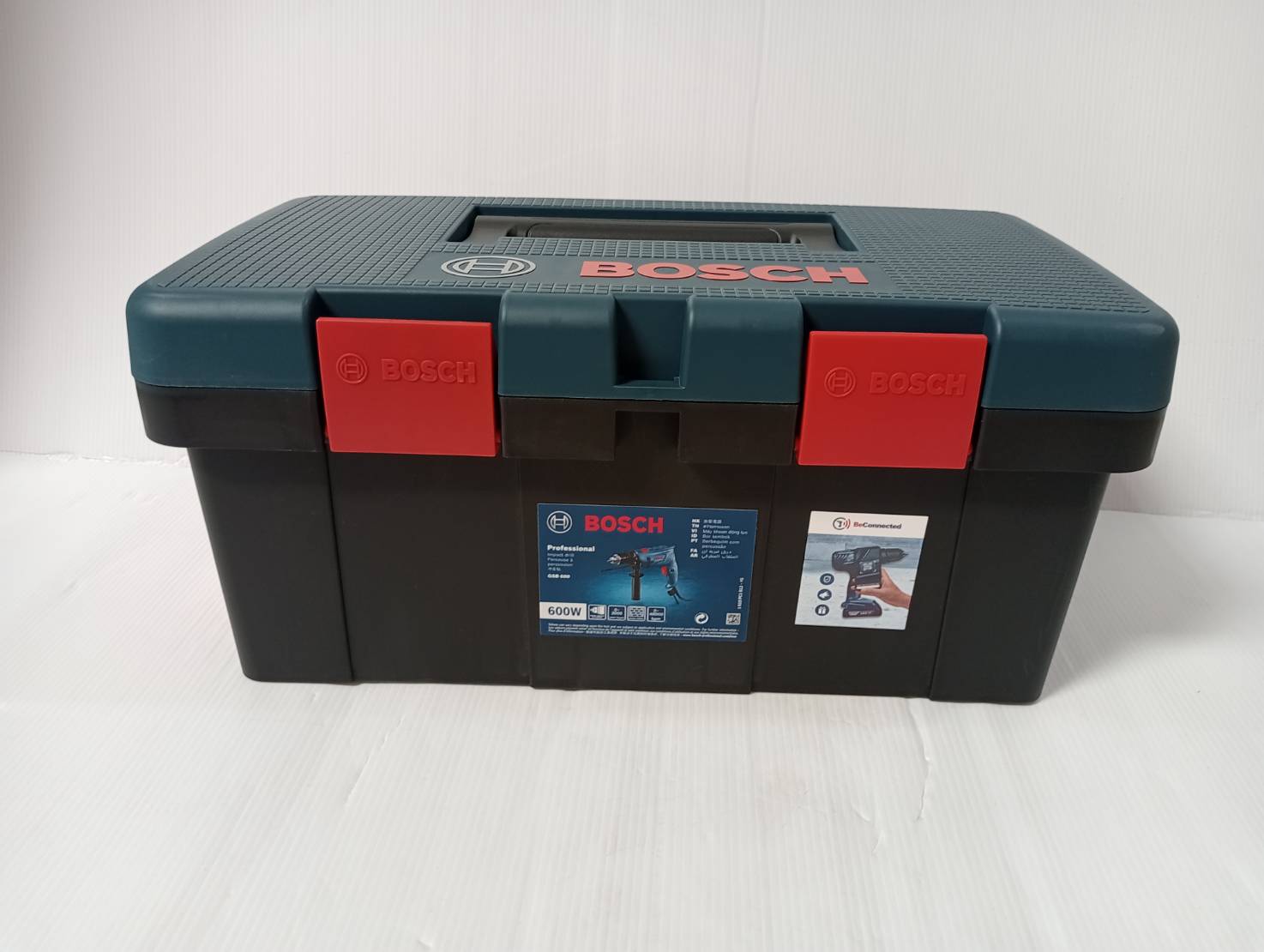 สว่านกระแทก1/2 GSB600 Fisherman box kit BOSCH