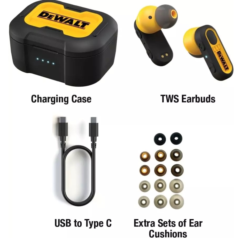 DEWALT รุ่น DXMA1902092E หูฟัง Bluetooth Pro-X1