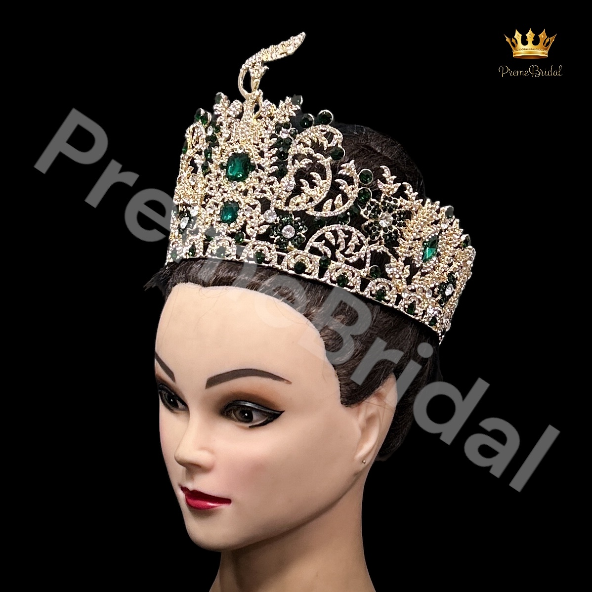 (พร้อมส่งจากไทย) มงกุฏ 127 miss grand international งานสวย รุ่นฐานกลม ส่งด่วน ส่งจาก จ.อุบลราชธานี