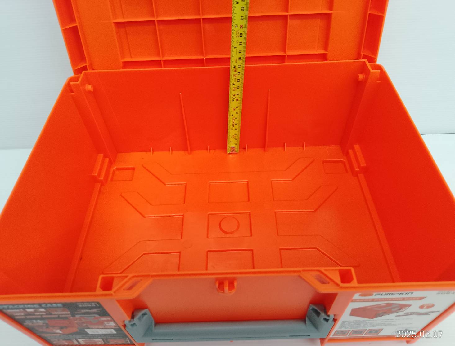 กล่องเครื่องมือเอนกประสงค์พลาสติกขนาด L PTT-ST187 PUMPKIN 20841