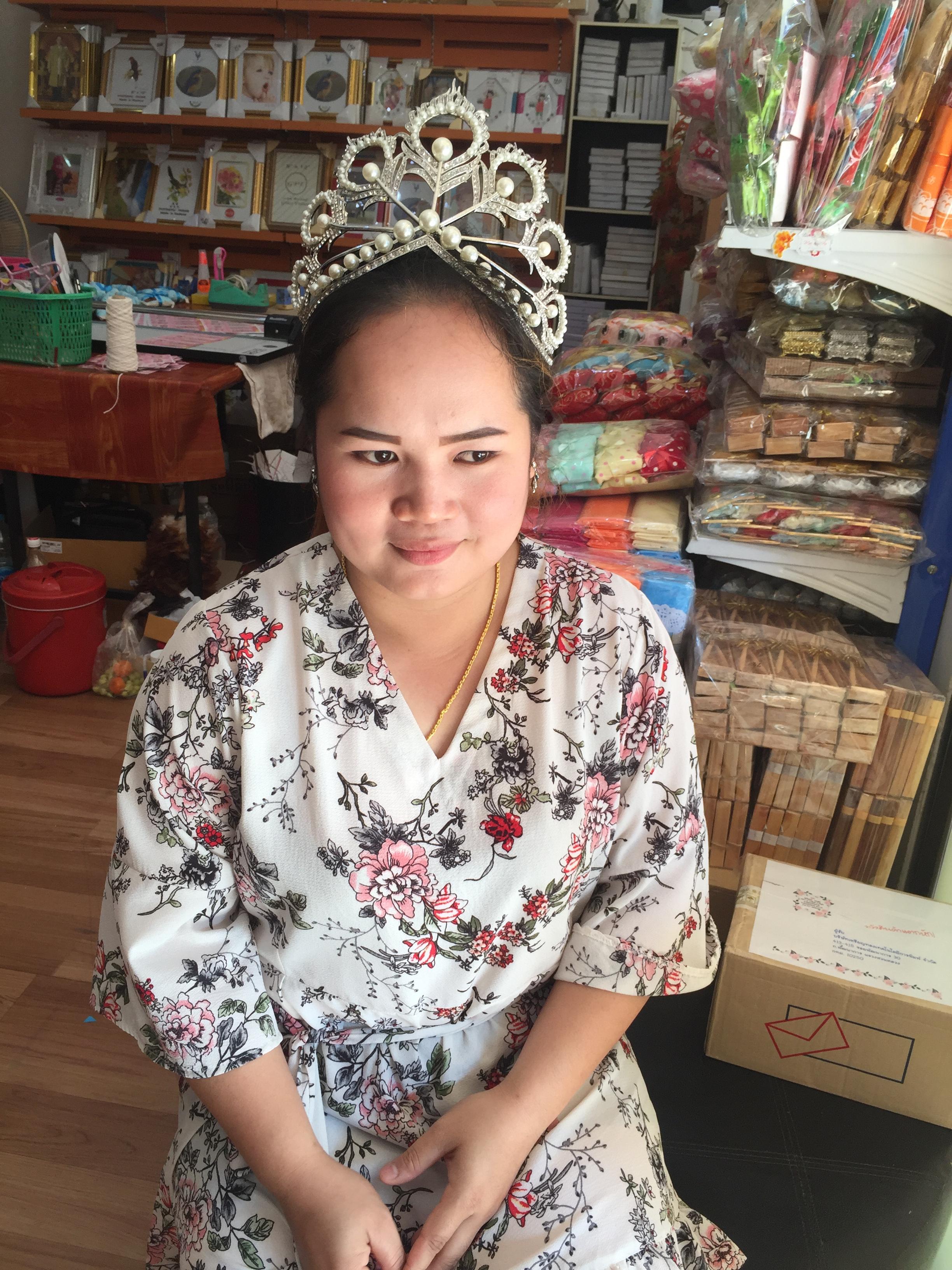 (พร้อมส่ง) มงกุฏ 044 มิกิโมโต้ Mikimoto Miss Universe