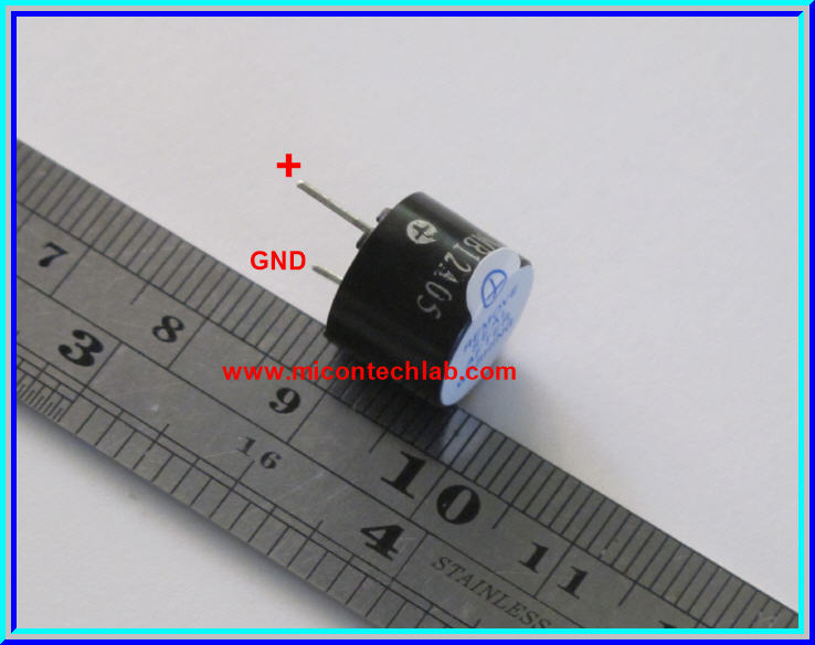 1x Active Buzzer Alarm Beep Sound 5Vdc