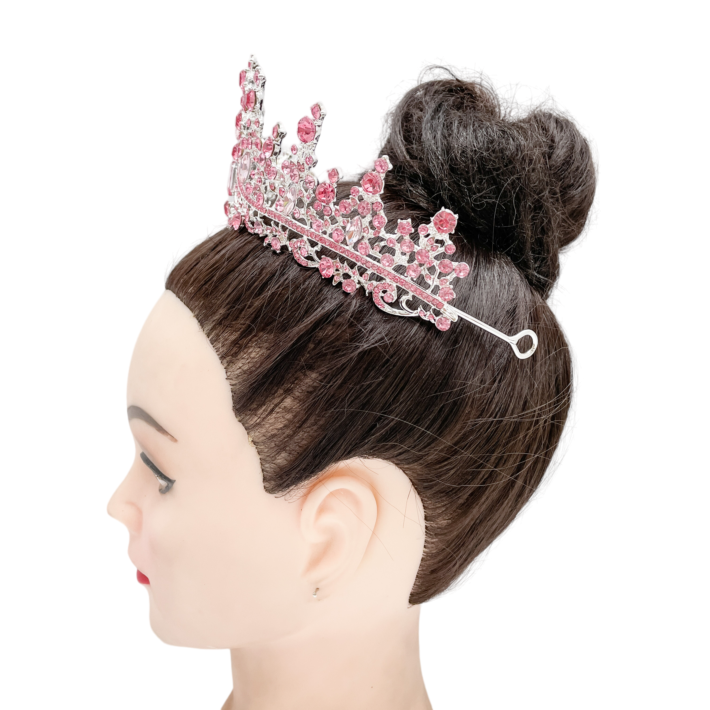 (พร้อมส่ง) เทียร่า 273 สีชมพู มงกุฎนางงาม งานสวย ปราณีต QCเพชรทุกเม็ด ร้านคนไทย คุยง่าย ส่งเร็ว