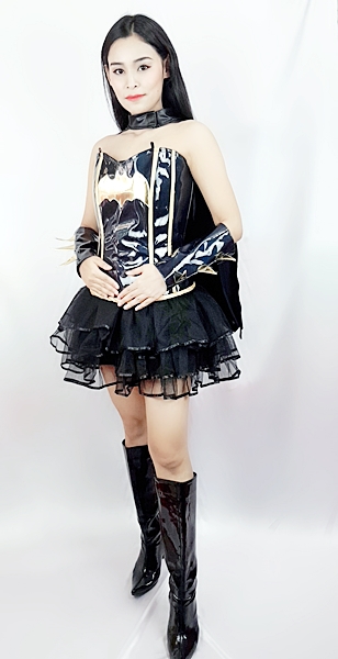 ชุดปลาฉลามสีดำ