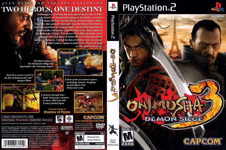 ONIMUSHA 3 [US : DVD5 1 Disc]