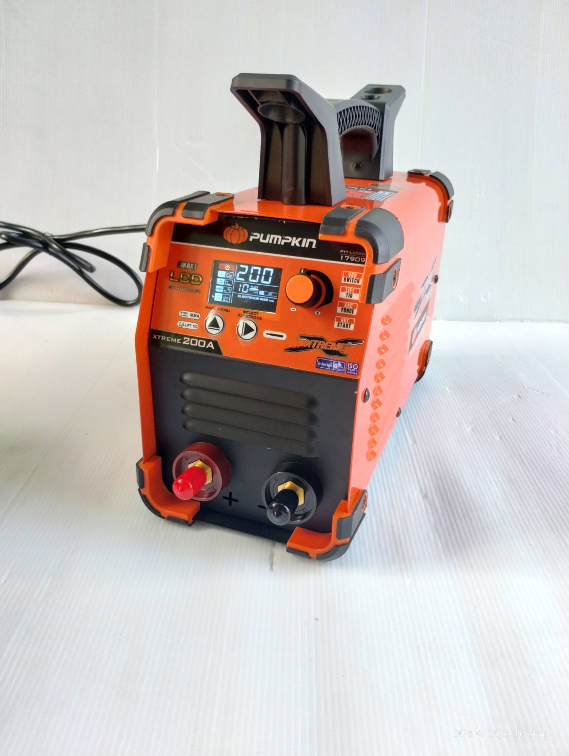 ตู้เชื่อมระบบ DIGITAL หน้าจอ LCD IGBT รุ่น XTREME200A PUMPKIN