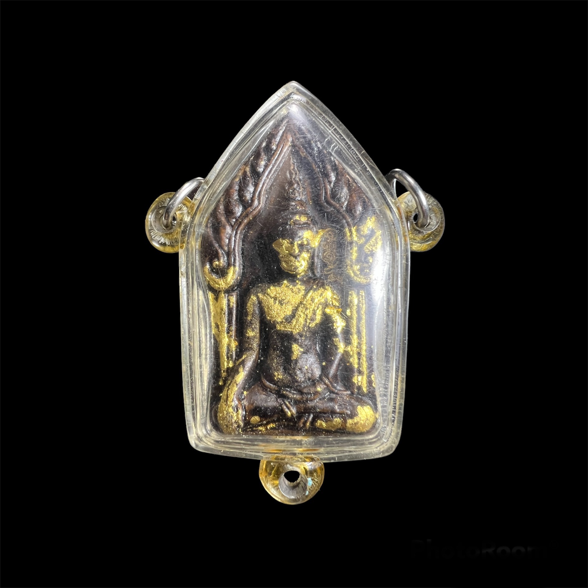 ขุนแผนบ้านกร่าง หลังปลากัด หลวงปู่น่วม วัดโพธิ์ศรีเจริญ จ.สุพรรณบุรี