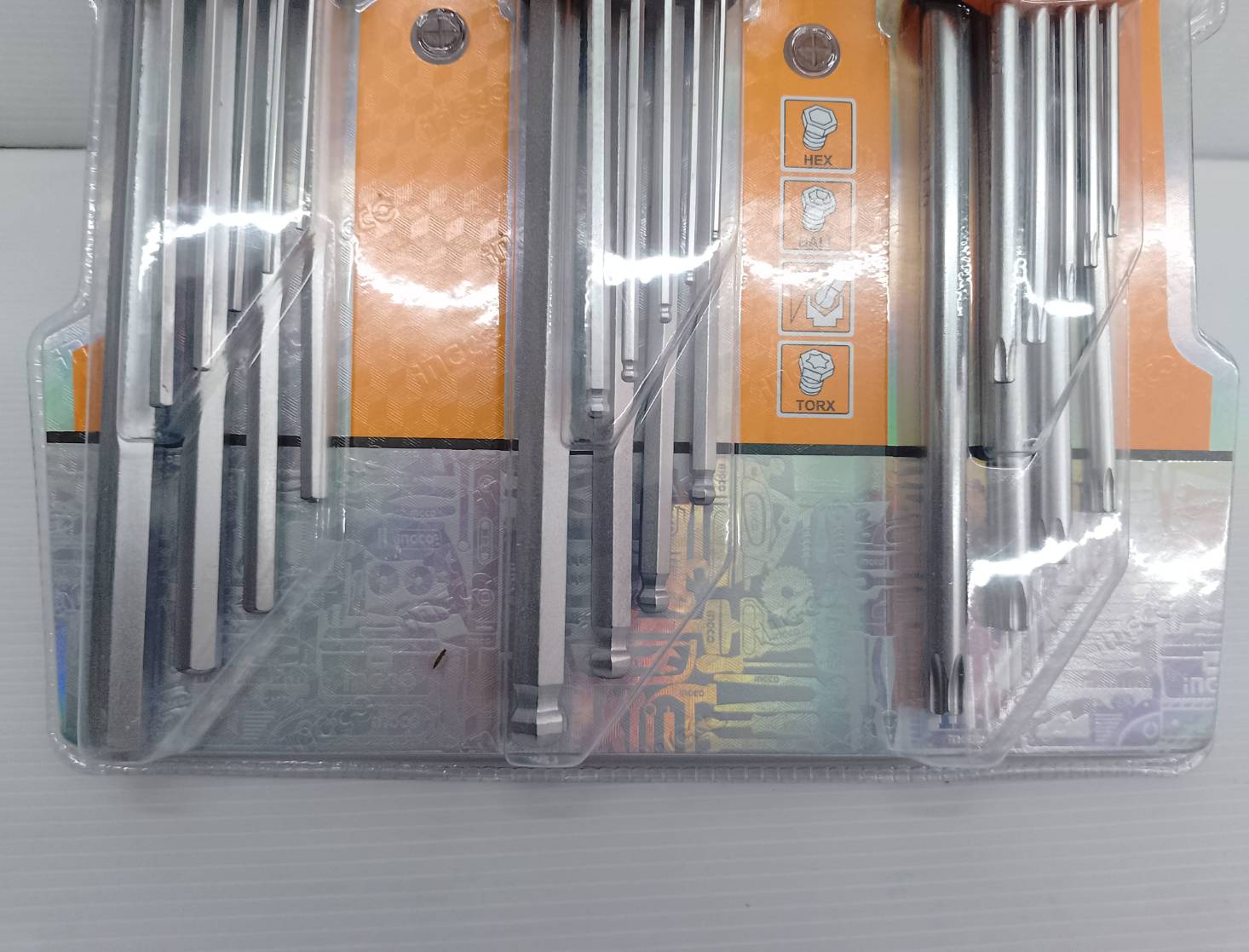 INGCO Combo Set ประแจหกเลี่ยม 9" HHKSET0271