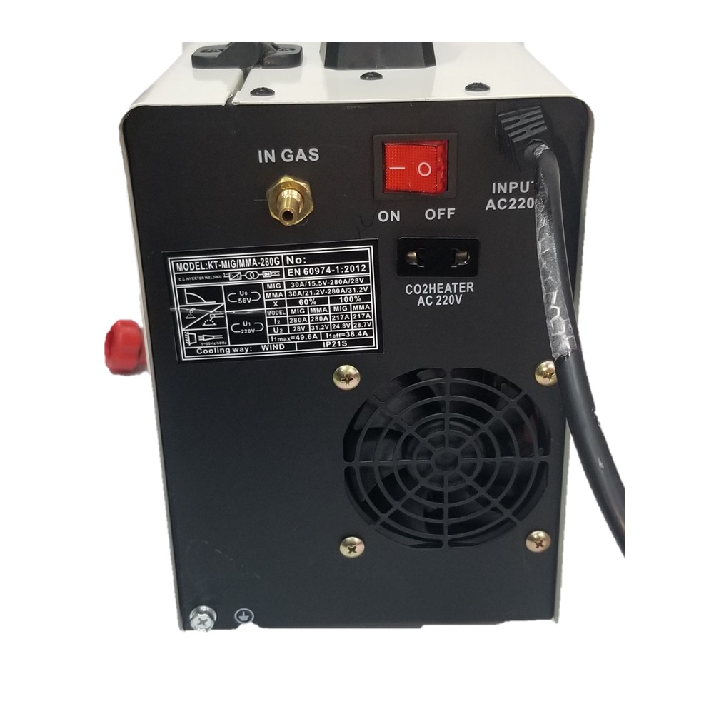 เครื่องเชื่อมไฟฟ้า2ระบบ KT-MIG/MMA-280 KANTO