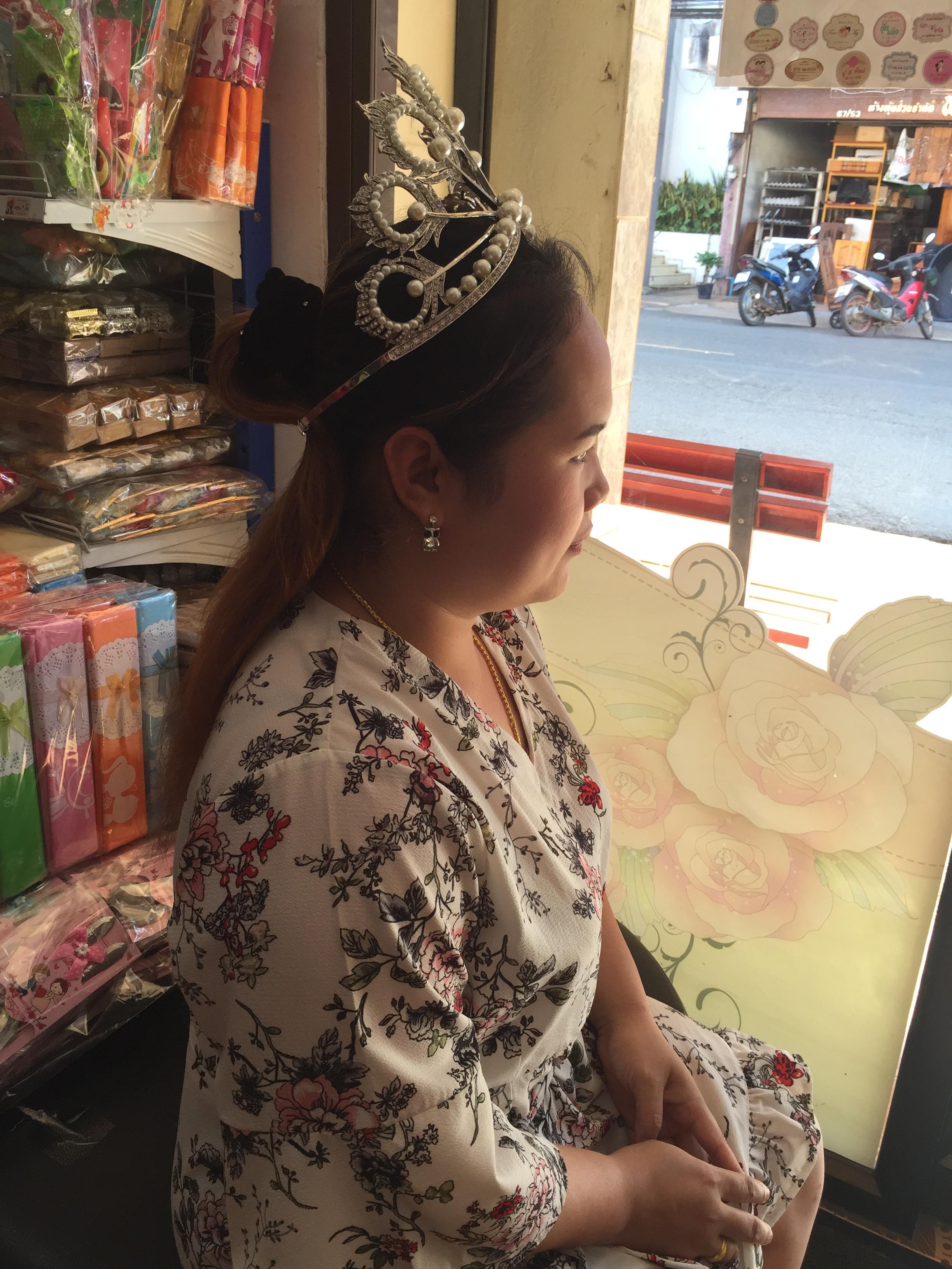 (พร้อมส่ง) มงกุฏ 044 มิกิโมโต้ Mikimoto Miss Universe