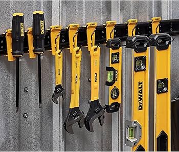 ชุดตะขอเกี่ยวเครื่องมือ8ชิ้น DWST82816 DEWALT