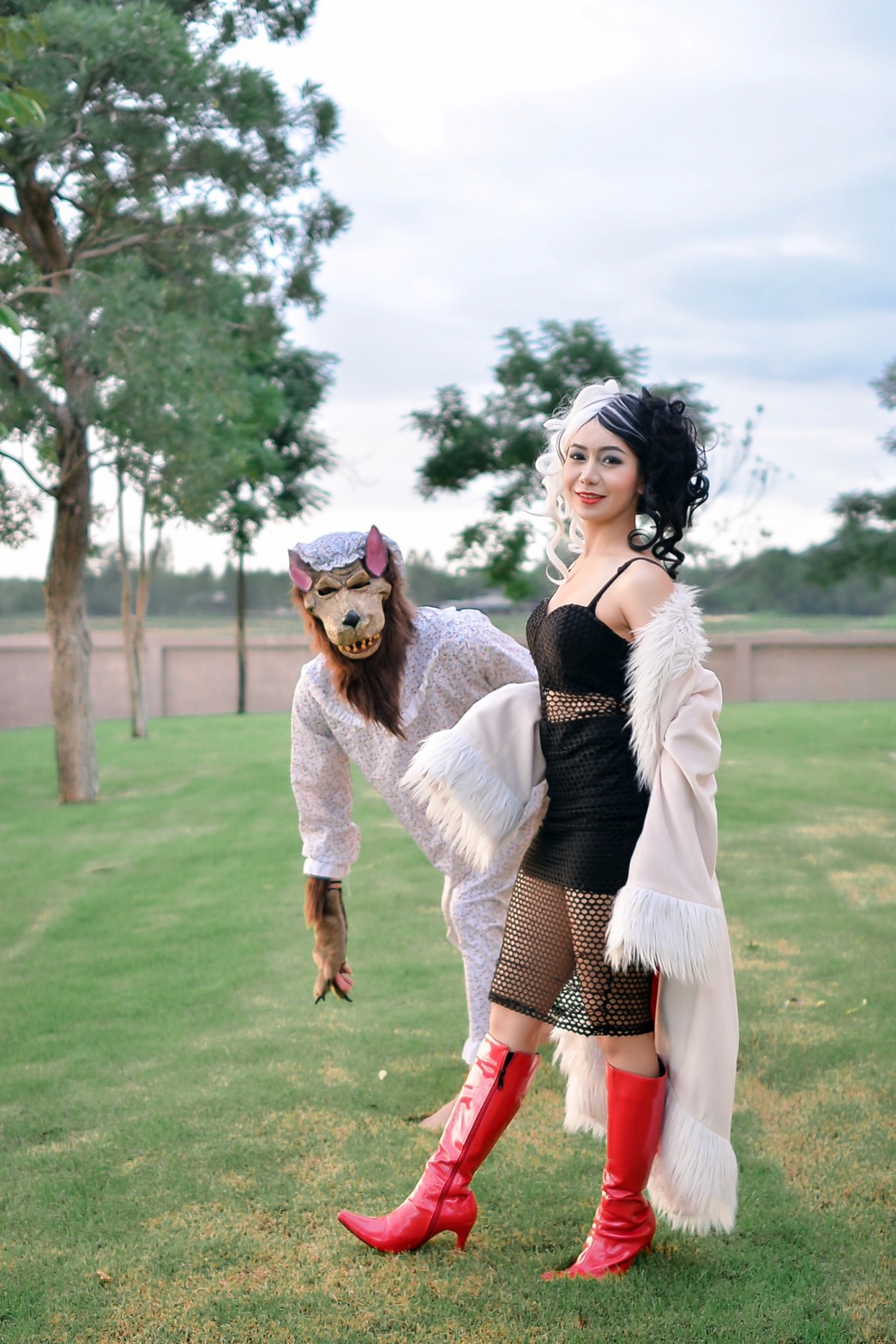 ชุดหมาป่าคุณยาย @ หนูน้อยหมวกแดง