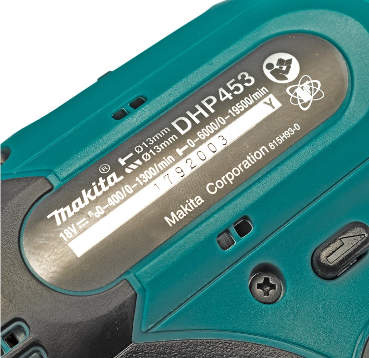 สว่านกระแทกไร้สาย DHP453Z MAKITA