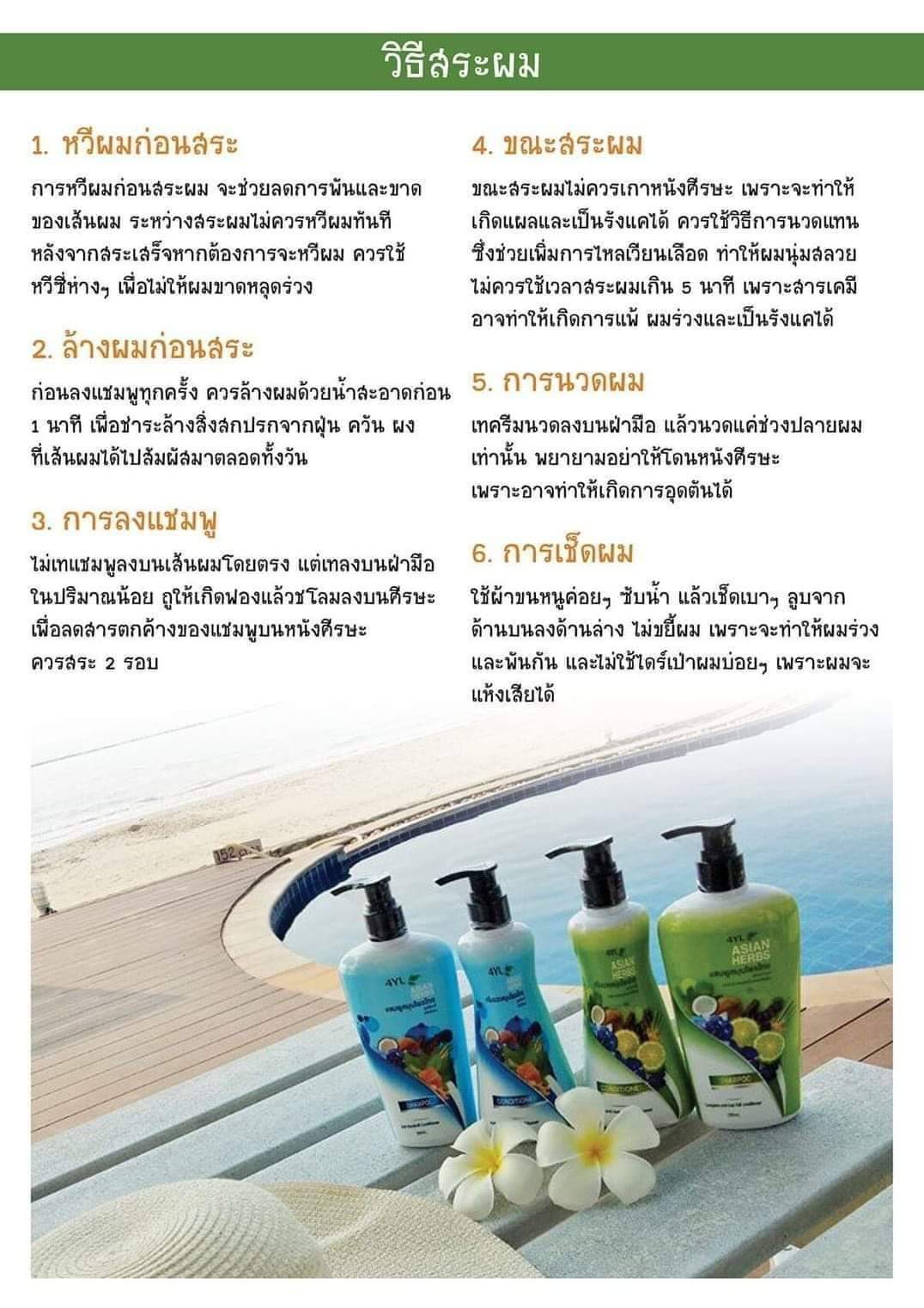 แชมพูสมุนไพรต้มสดเตาถ่าน สูตรใบหมี่ สำหรับ หนังศรีษะแห้ง