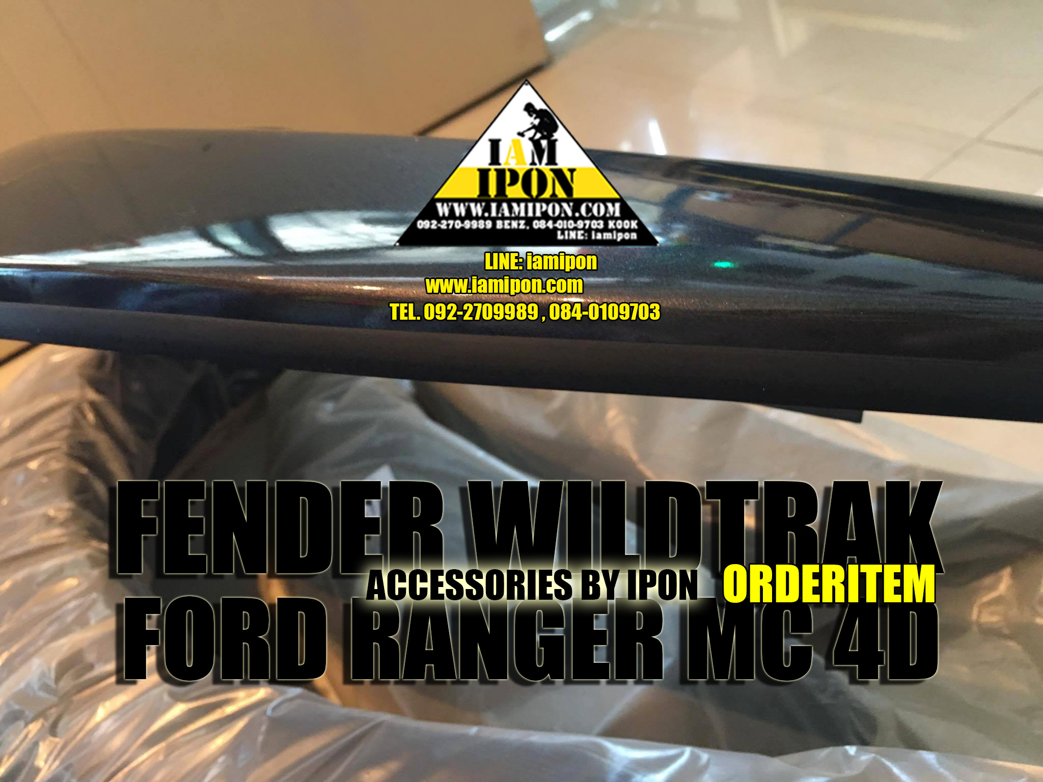 FENDER 6 " FORD RANGER MC WILDTRAK คิ้วล้อ 6 " ไวล์ดแทรกฟอร์ดเรนเจอร์ MC