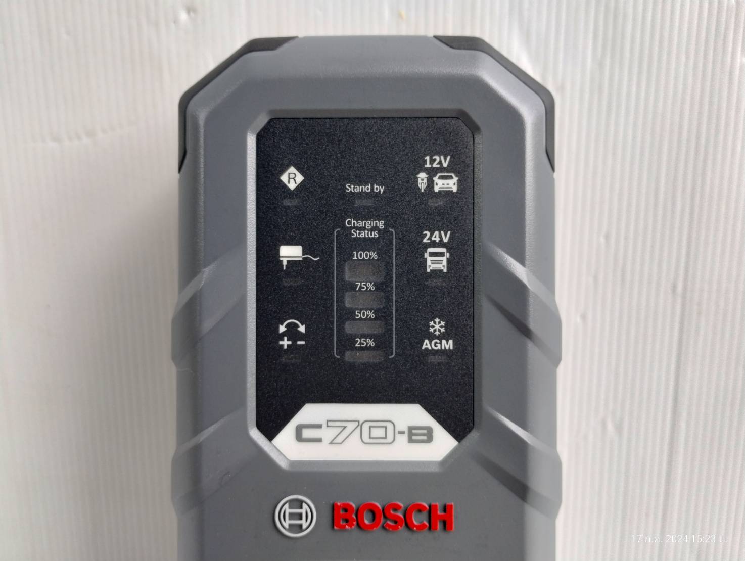 เครื่องชาร์จแบตเตอรี่ รุ่น C70-B BOSCH 0189912070-HD3