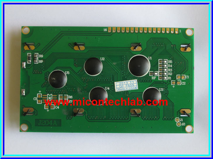 1x จอแอลซีดี ขนาด 20x4 แบล็คไลท์สีน้ำเงิน (LCD 20x4)