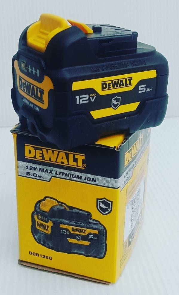 แบตเตอรี่ 12V / 5.0Ah DCB126G DEWALT