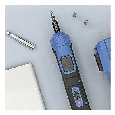 Dongcheng(DCดีจริง) DCPL03-5(TYPE E) ไขควงไร้สาย 4V 2.0Ah พร้อมดอกไขควง 42 ตัวชุด ตัวยึดแม่เหล็ก 1 ตัว