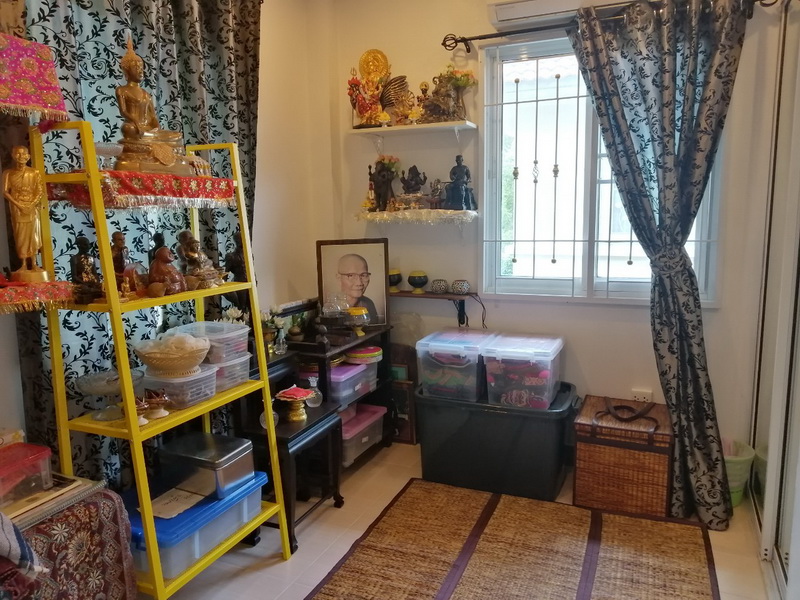 H1037 ขายบ้านเดี่ยว 50.7 ตร.วา หมู่บ้านเนเบอร์โฮม วัชรพล โครงการอยู่ติดถนนใหญ่ สุขาภิบาล5 ซอย82 ตกแต่งต่อเติมสวยมาก พร้อมอยู่