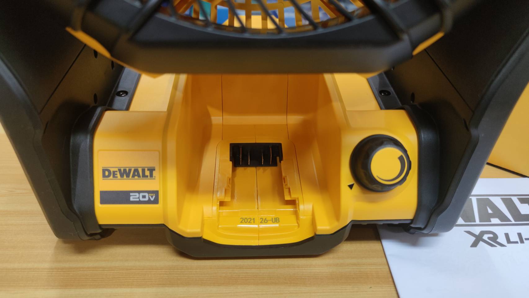 พัดลมไร้สาย20V DCE512N DEWALT