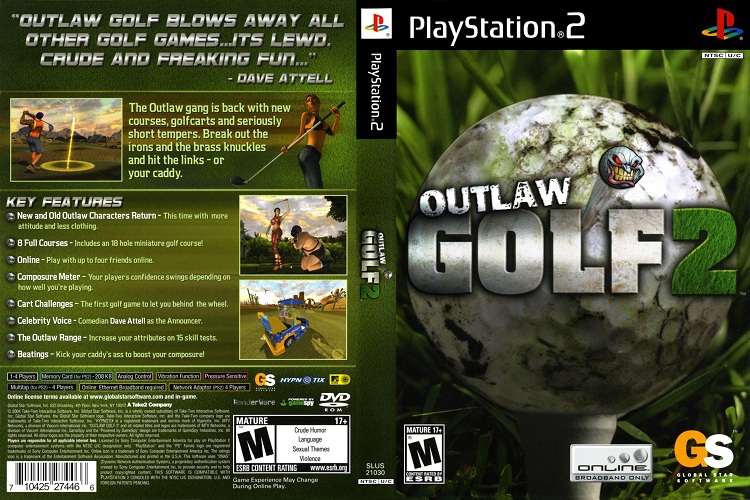 OUTLAW GOLF 2 [US : DVD5 1 Disc]