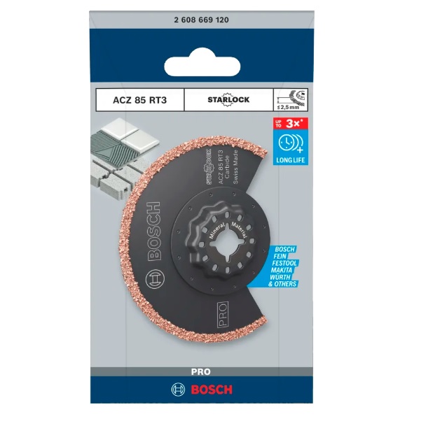 ใบมัลติทูล ACZ85RT3 BOSCH #2608669120