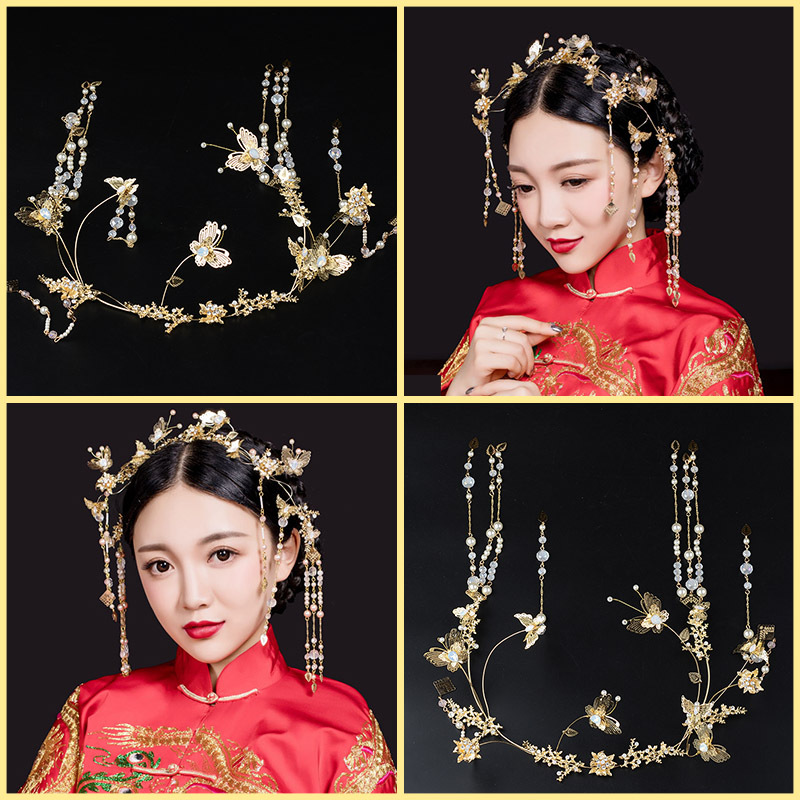 (พร้อมส่ง) เครื่องประดับจีน 075 (มีตำหนิ)
