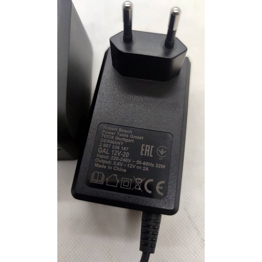 แท่นชาร์จ GAL12V-20CV BOSCH 2607226187