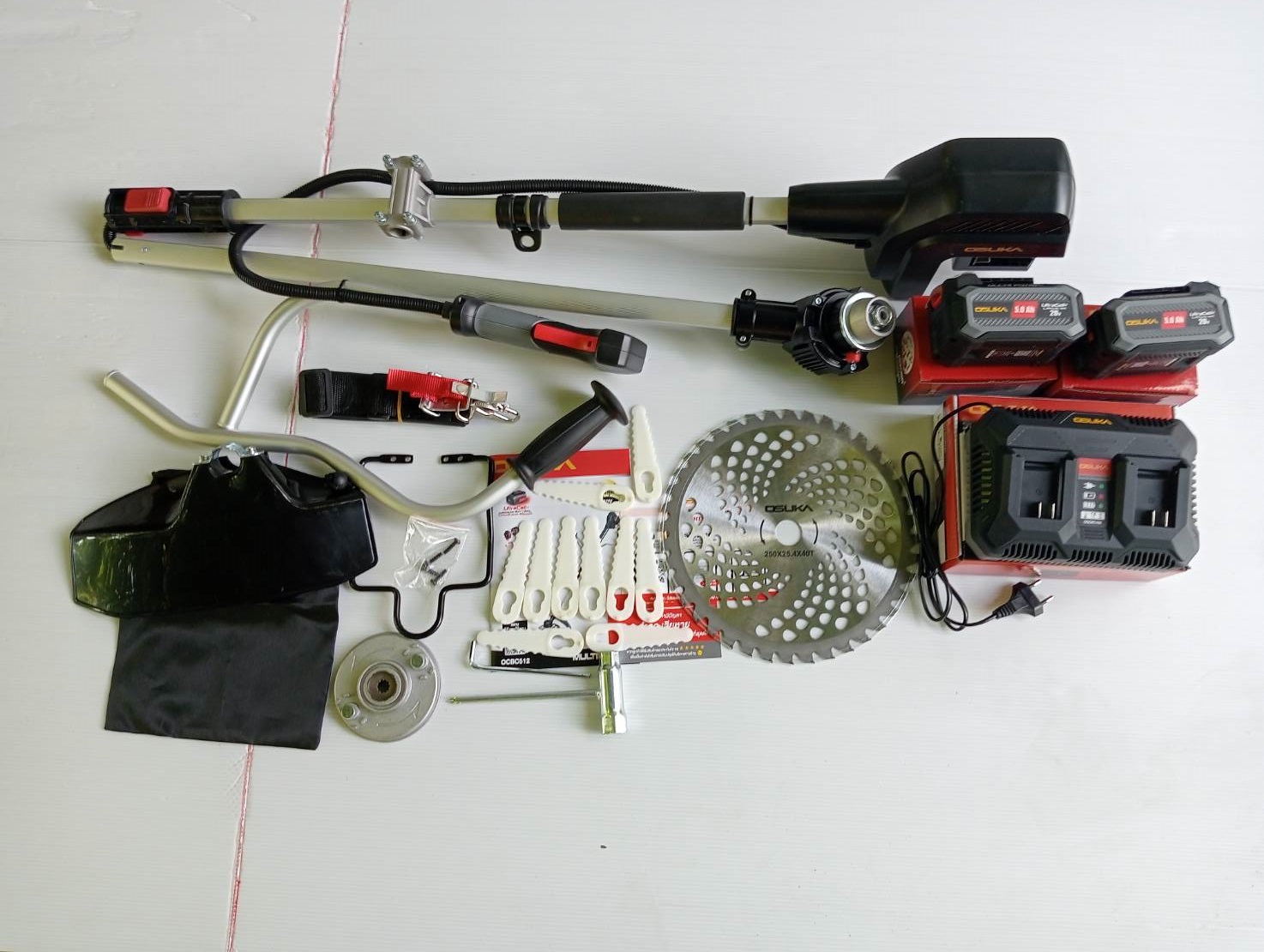 เครื่องตัดหญ้าไร้สาย OCBC512-P2 40V OSUKA