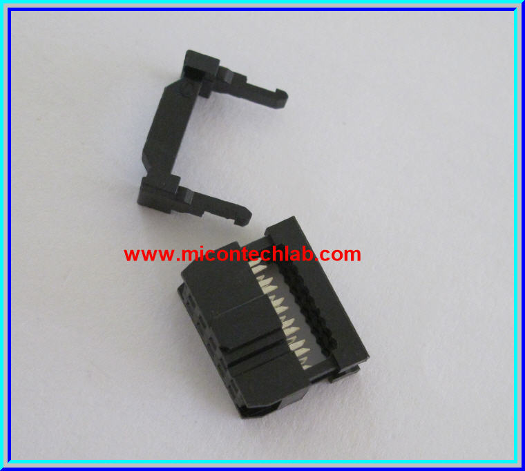 1x คอนเน็คเตอร์ IDC10 ตัวเมีย ระยะพิทซ์ 2.54 มม. IDC 10 PINS