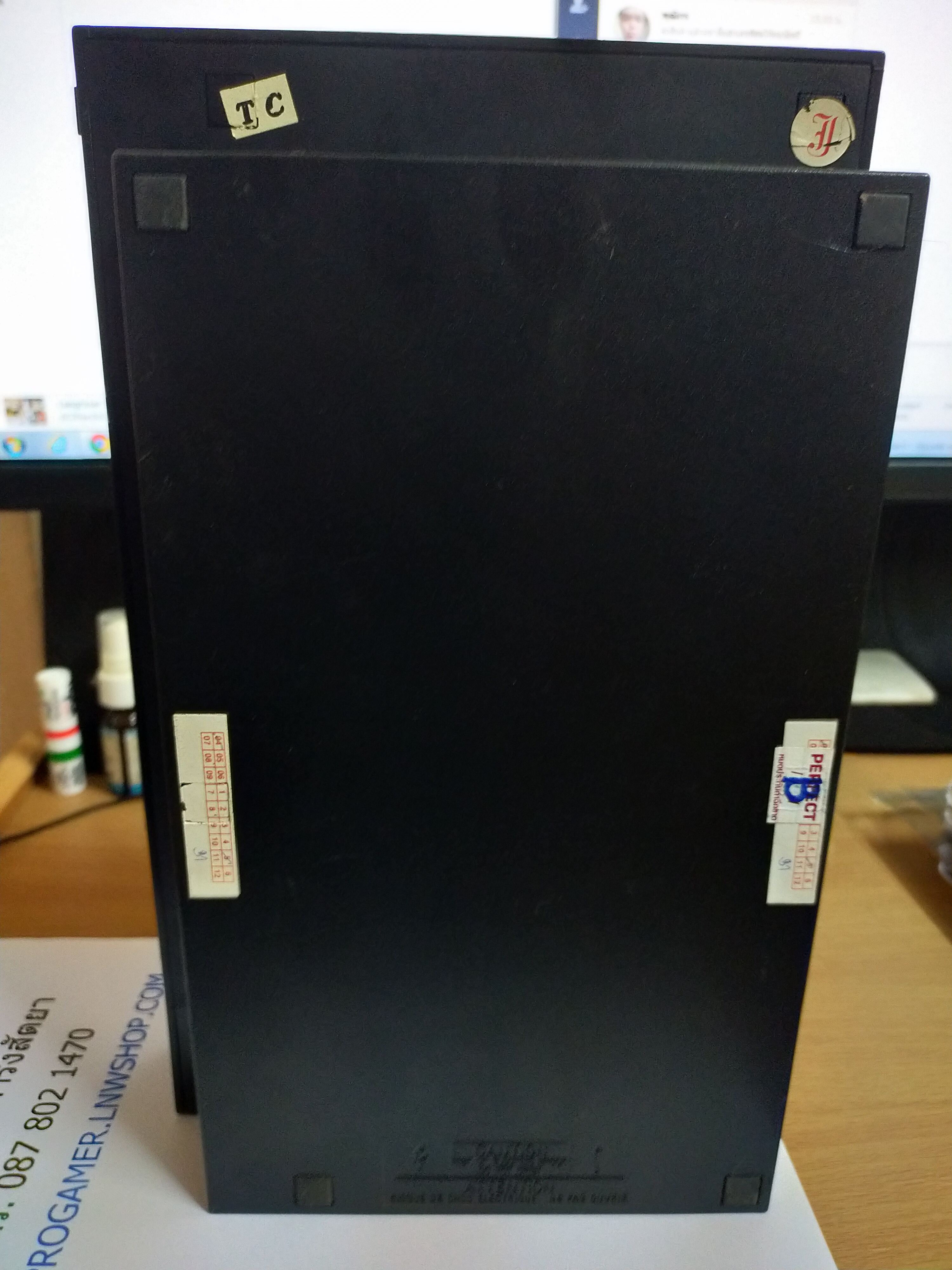 เครื่อง PS2 ตัวใหญ่ มือสอง สภาพสวย ใช้งานได้ปกติ อุปกรณ์ครบชุด