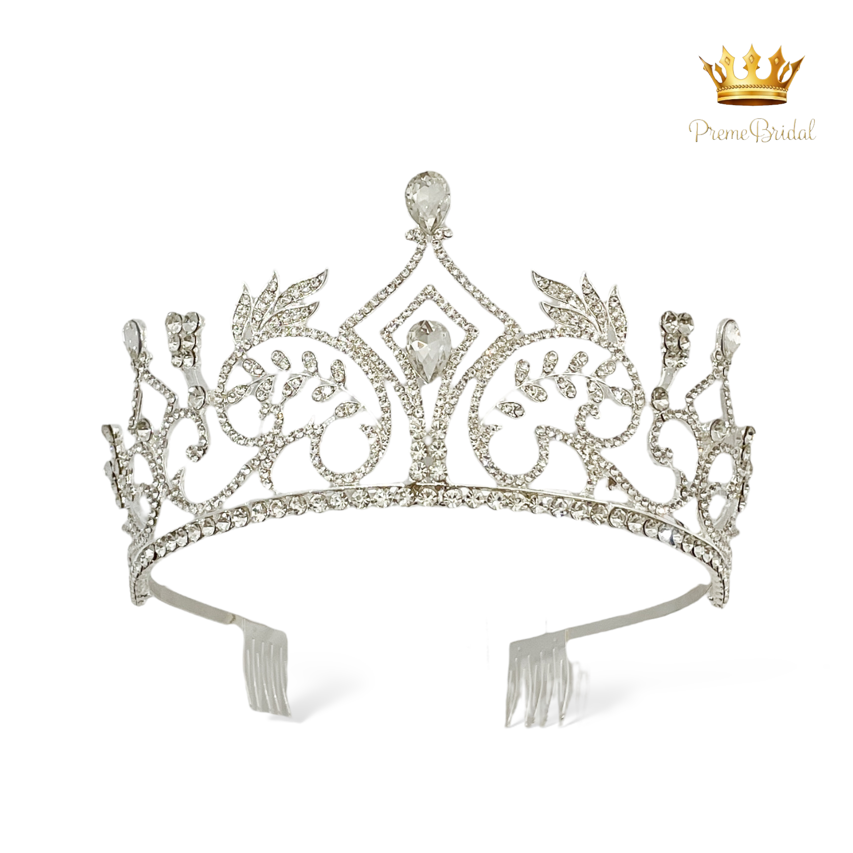 (พร้อมส่ง) เทียร่า 402 มงกุฎนางงาม งานสวย ปราณีต QCเพชรทุกเม็ด สินค้าพร้อมส่งจากไทย