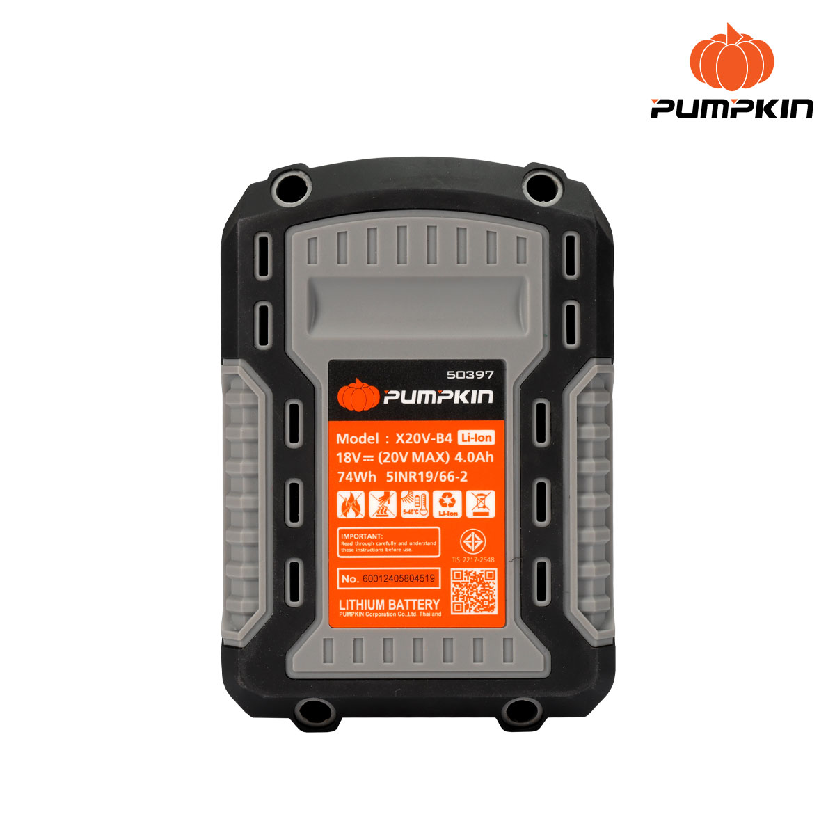 แบตเตอรี่20V 4.0Ah X20V-B4 PUMPKIN 50397