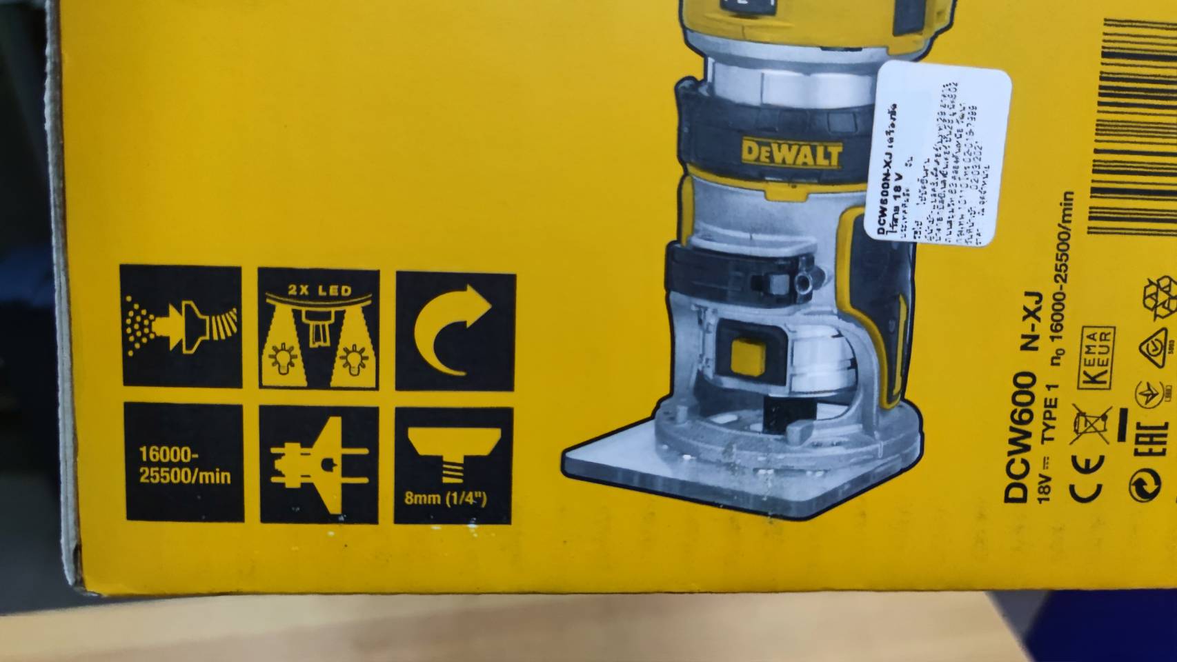 ทริมเมอร์18V DCW600N-XJ DEWALT