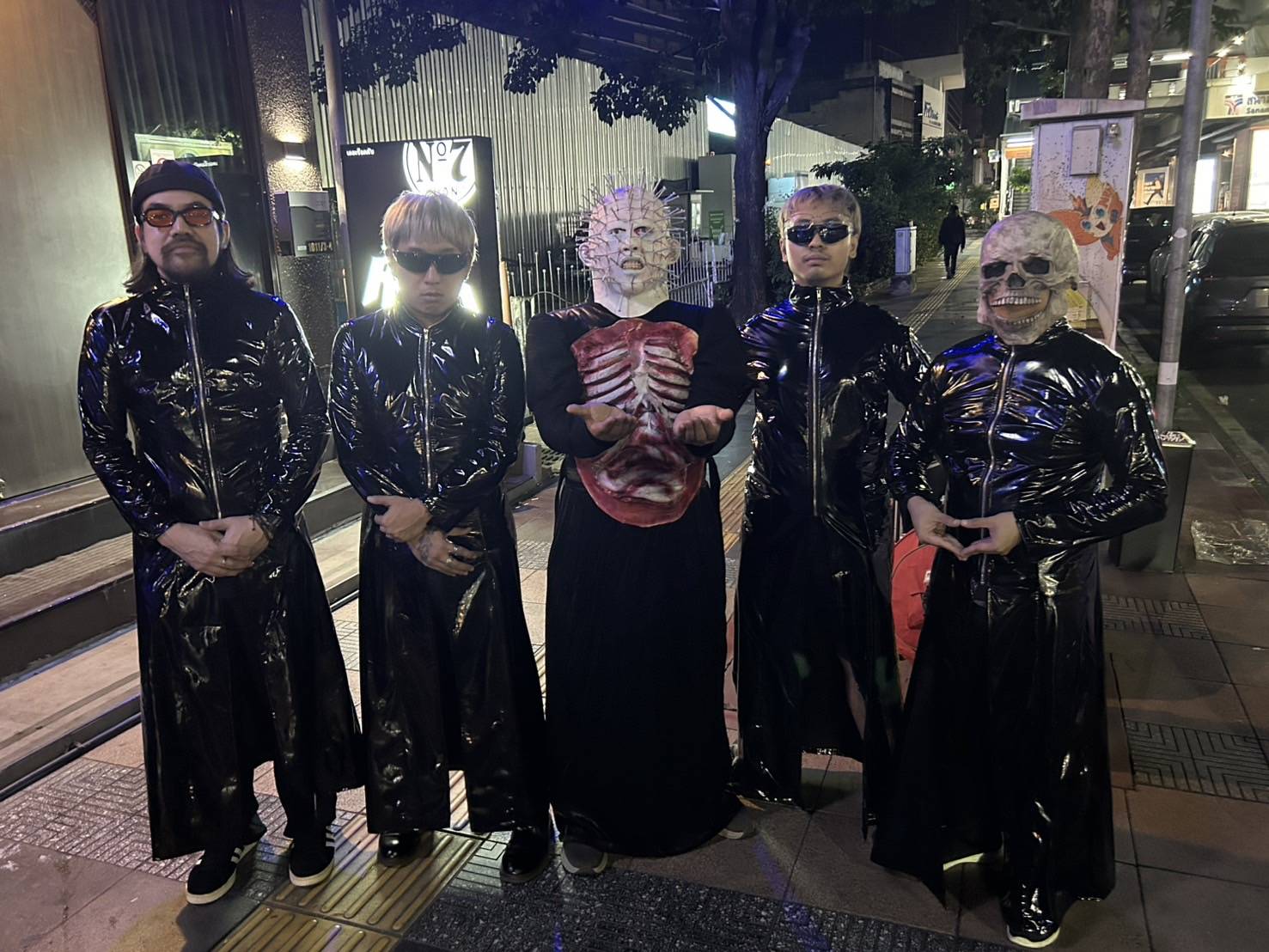 ชุด Hellraiser / ชุดไอ้หัวตะปู / ชุดPinhead พินเฮด ปีศาจ นรก / ชุดเฮลไรเซอร์