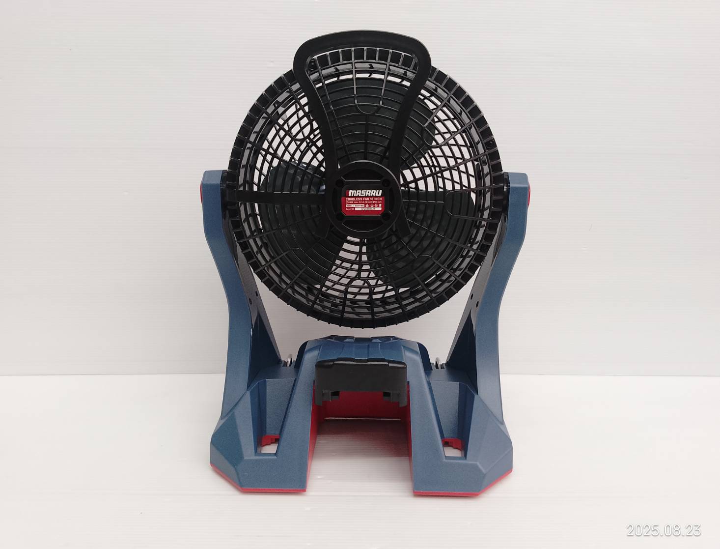 MASARU Powerturbo รุ่น SCFP-910-B1 พัดลมไร้สาย 10 นิ้ว พัดลมพกพา ไฟLED