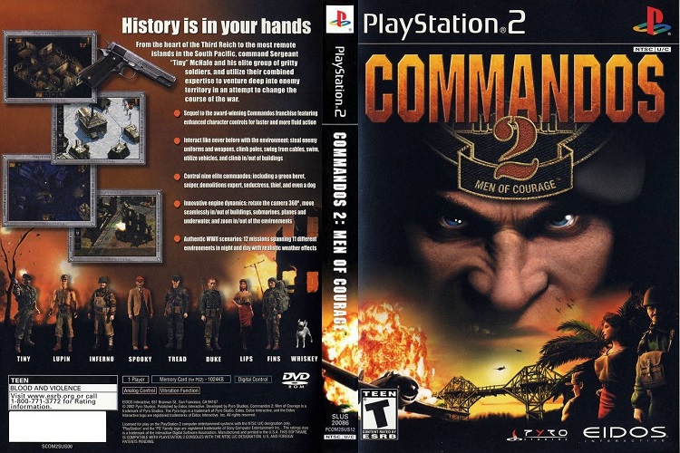 COMMANDOS 2 [US : DVD5 1 Disc]