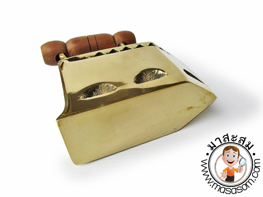 เตารีดทองเหลืองหัวไก่ขนาดเล็ก