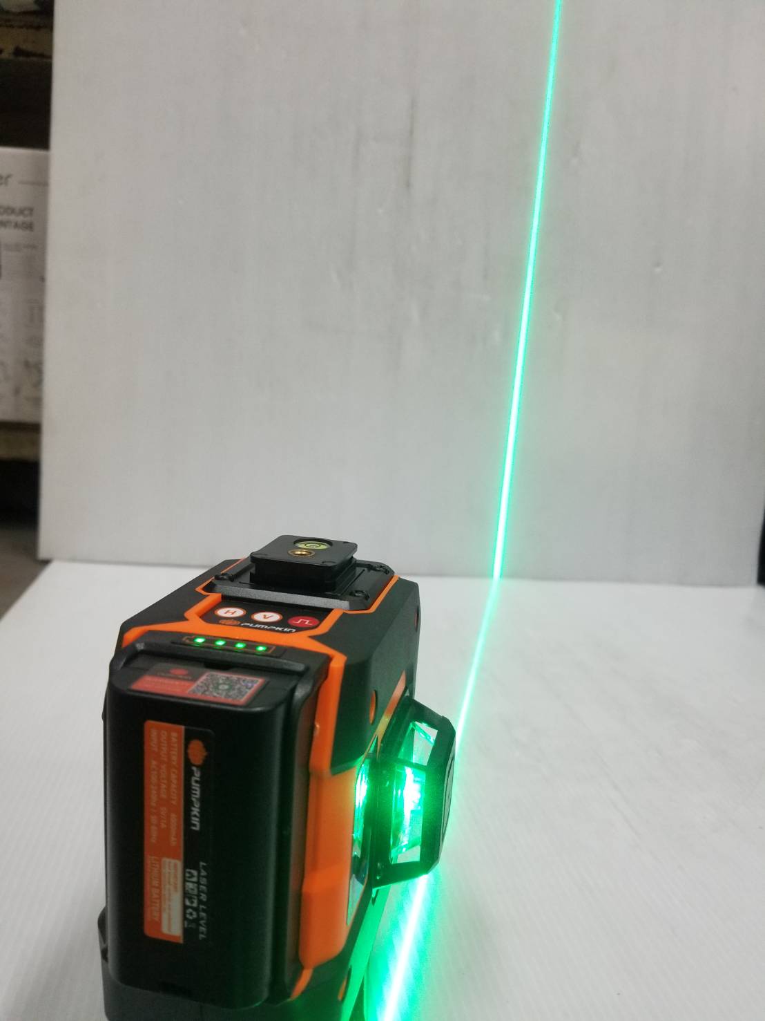 เลเซอร์12เส้น แสงเขียว PTT-3D12LSG PUMPKIN #28368