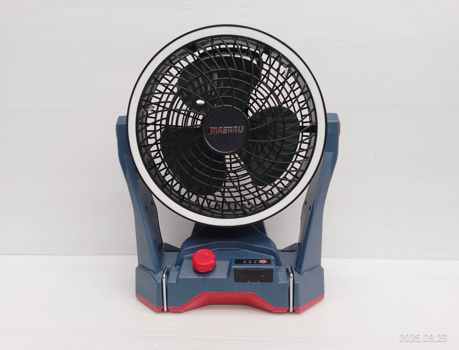 MASARU Powerturbo รุ่น SCFP-910-B1 พัดลมไร้สาย 10 นิ้ว พัดลมพกพา ไฟLED
