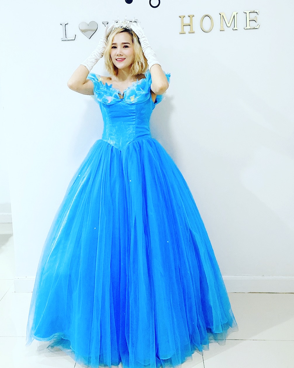 ชุดเจ้าหญิงซินเดอเรลล่า @ Movie 2015