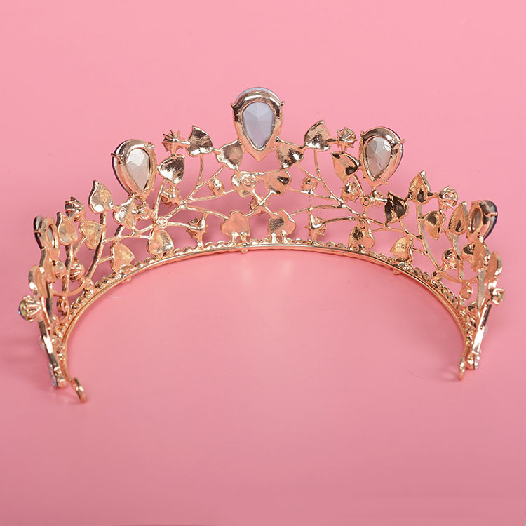 (พร้อมส่ง) เทียร่า 122 สีขาว มงกุฎนางงาม มงกุฎเจ้าหญิง งานสวย ปราณีต QCเพชรทุกเม็ด สินค้าพร้อมส่งจากไทย