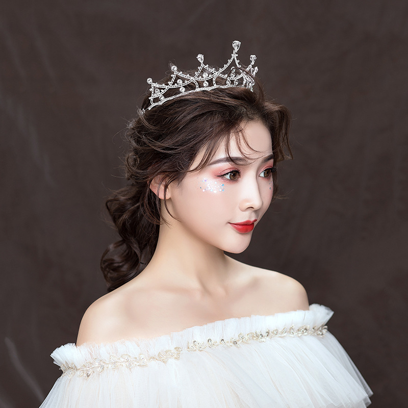 (พร้อมส่ง) เทียร่า 241 มงกุฎนางงาม มงกุฎเจ้าหญิง งานสวย ปราณีต QCเพชรทุกเม็ด สินค้าพร้อมส่งจากไทย