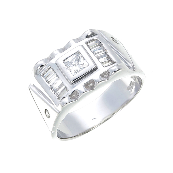 แหวนเงินผู้ชาย ประดับเพชรCZ ดีไซน์ทันสมัย ใส่ได้ทุกวัน และได้เลือกใช้วัสดุอย่างดีมาผลิต เพื่อให้ได้แหวนที่มีคุณภาพ สวมใส่สบาย เพื่อให้คุณสามารถเดินอย่างมั่นใจ พร้อมไอเท็มโดดเด่นที่นิ้วของคุณ